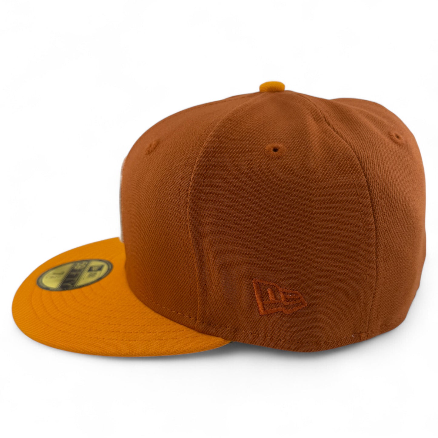 New Era San Diego Padres MLB Rust Gold Pack Tan 59FIFTY Fitted Hat Cap