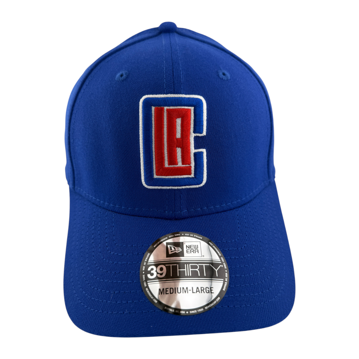 New Era Los Angeles Clippers NBA Team Classic Blue 39Thirty Flex Fit Hat Cap