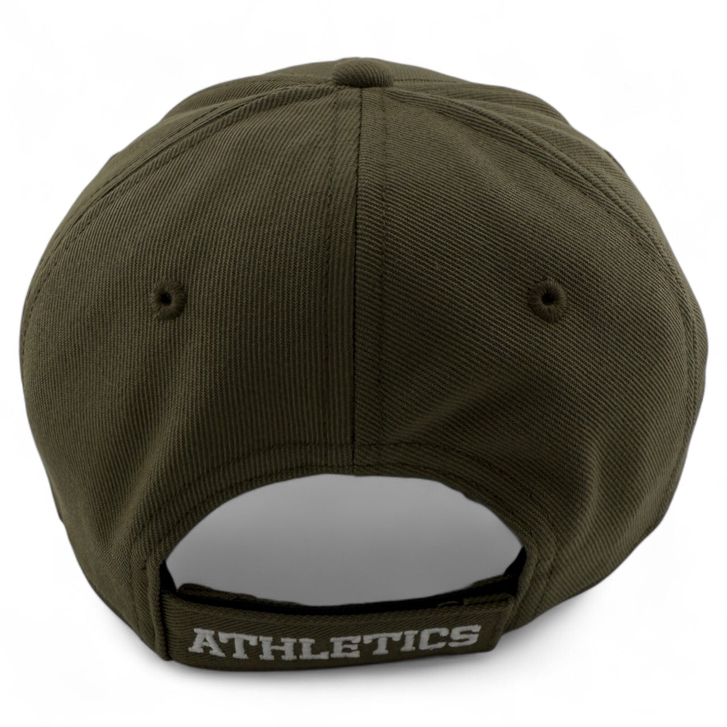 Nike Oakland Athletics A's MLB Olive Green Club Cap Structured Adjustable Hat