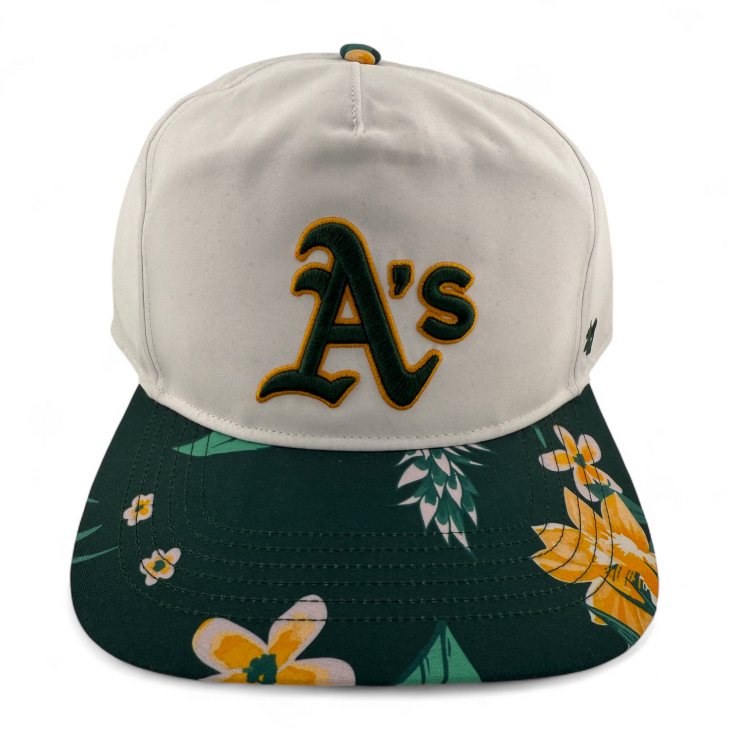 '47 Brand Oakland Athletics A's Ibiza Floral Hitch A-Frame Snapback Adjustable