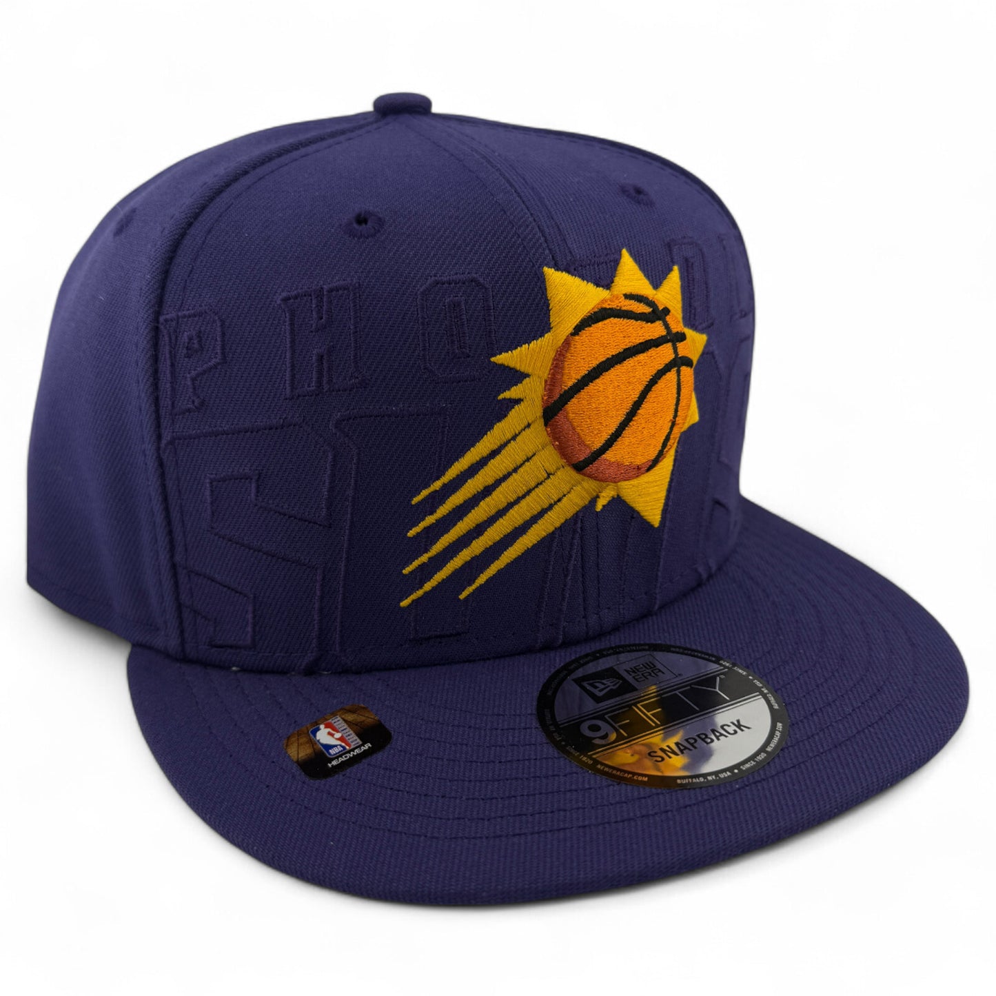 New Era Phoenix Suns NBA 2023 Draft Outline Logo 9Fifty Snapback Adjustable Hat