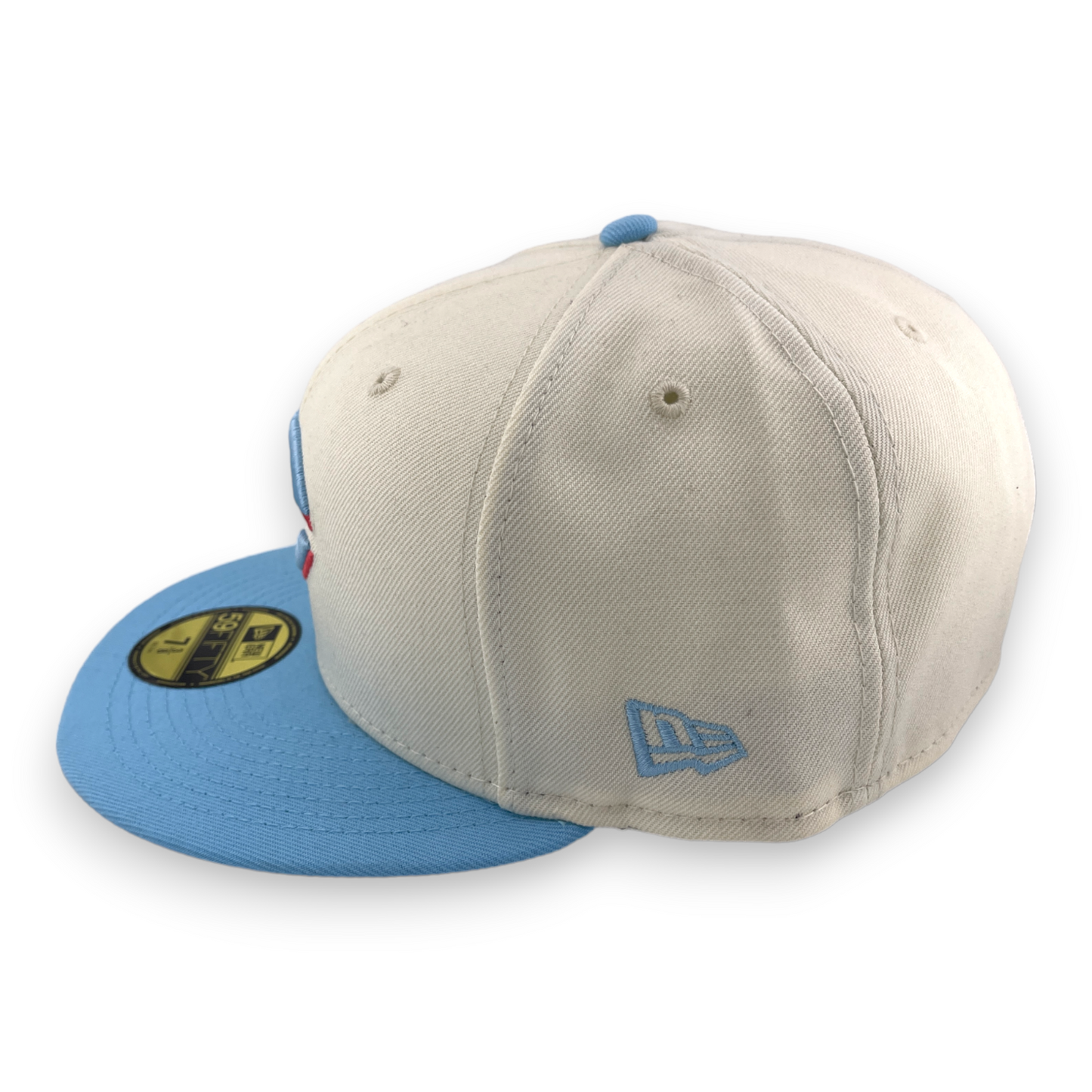 New Era Cincinnati Reds 2 Tone Color Pack White/Teal Blue Gray UV 59FIFTY Hat Cap