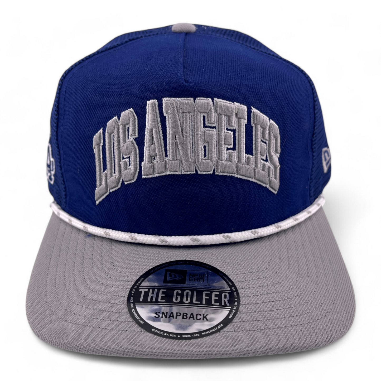 New Era Los Angeles Dodgers MLB The Golfer Rope A-Frame Snapback Adjustable Hat