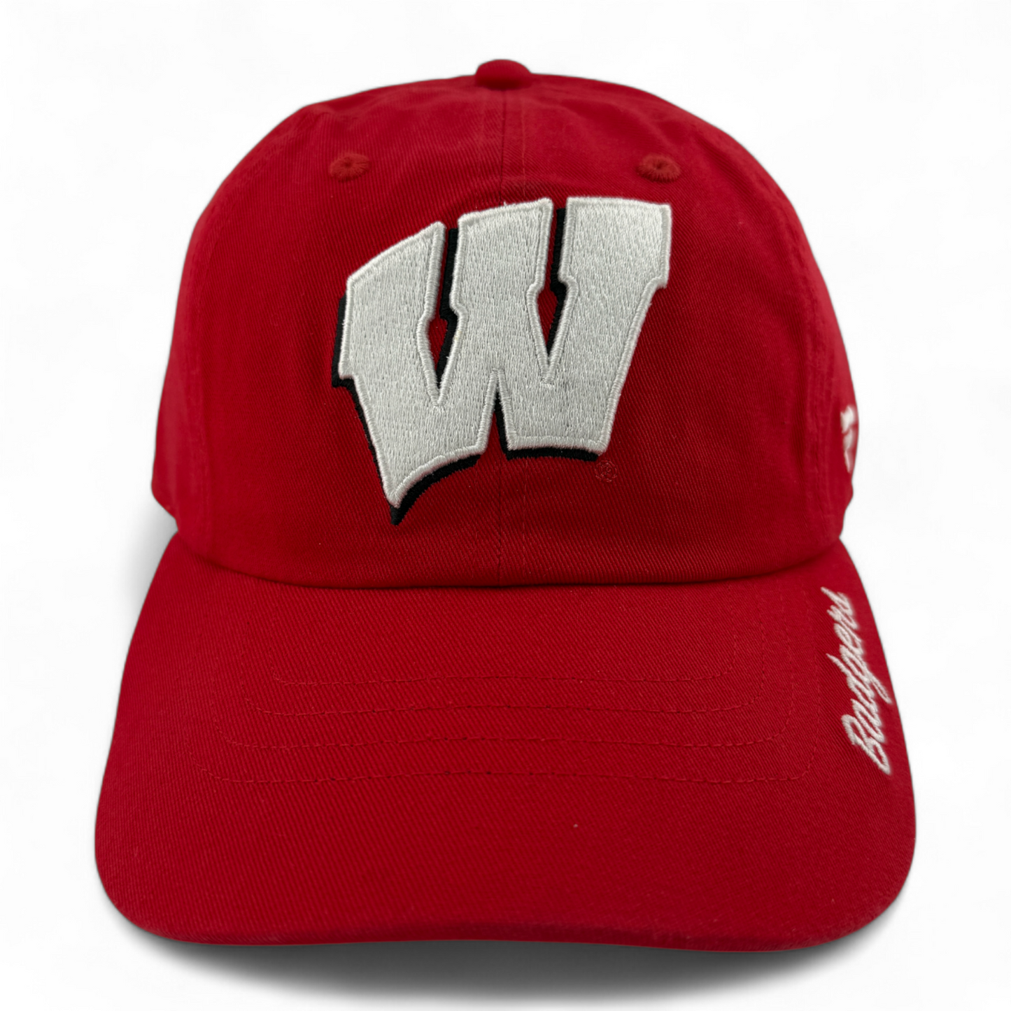 Fanatics University of Wisconsin Badgers NCAA Red Adjustable Dad Hat Cap