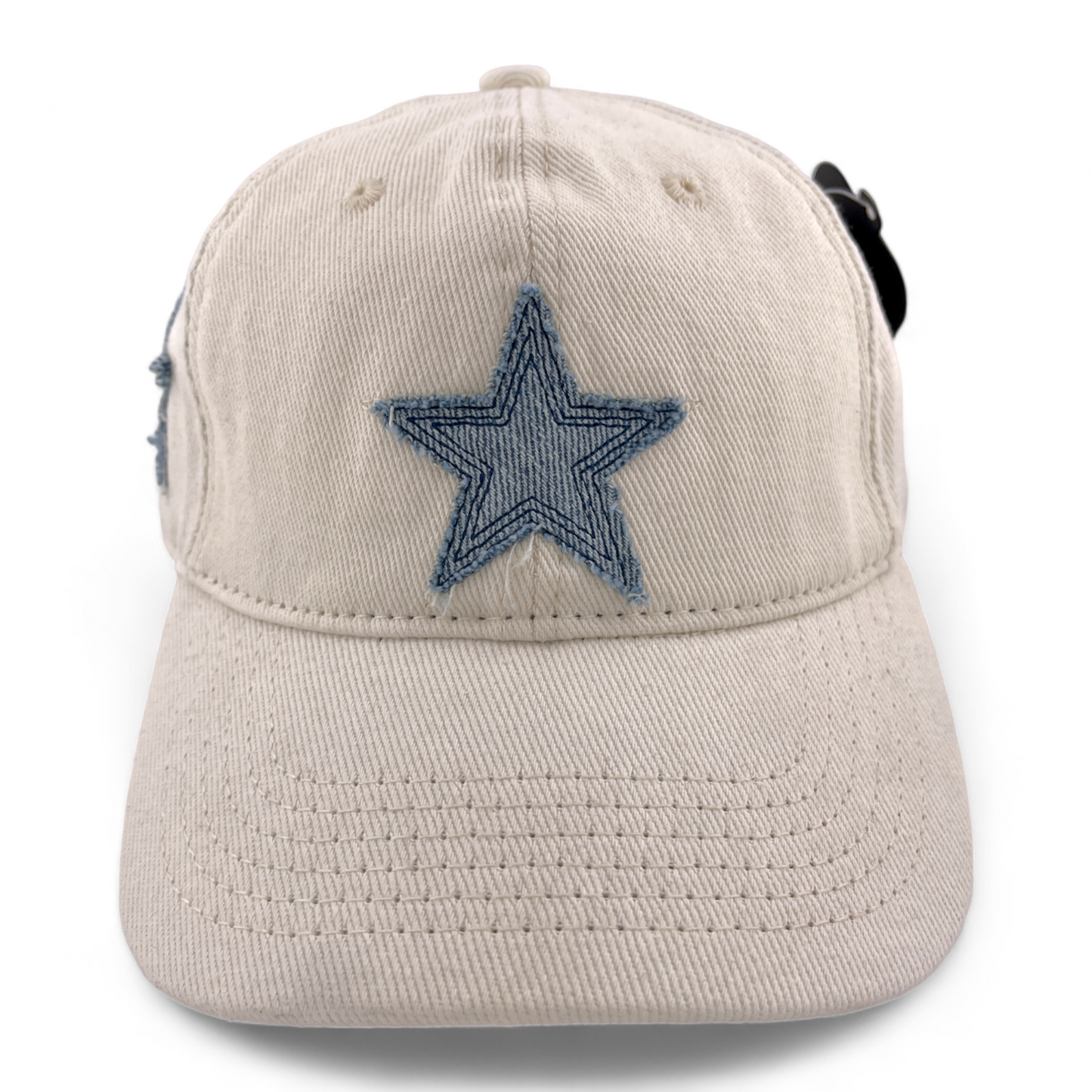 Pro Standard Dallas Cowboys Women's Varsity Blues Denim Adjustable Dad Hat Cap