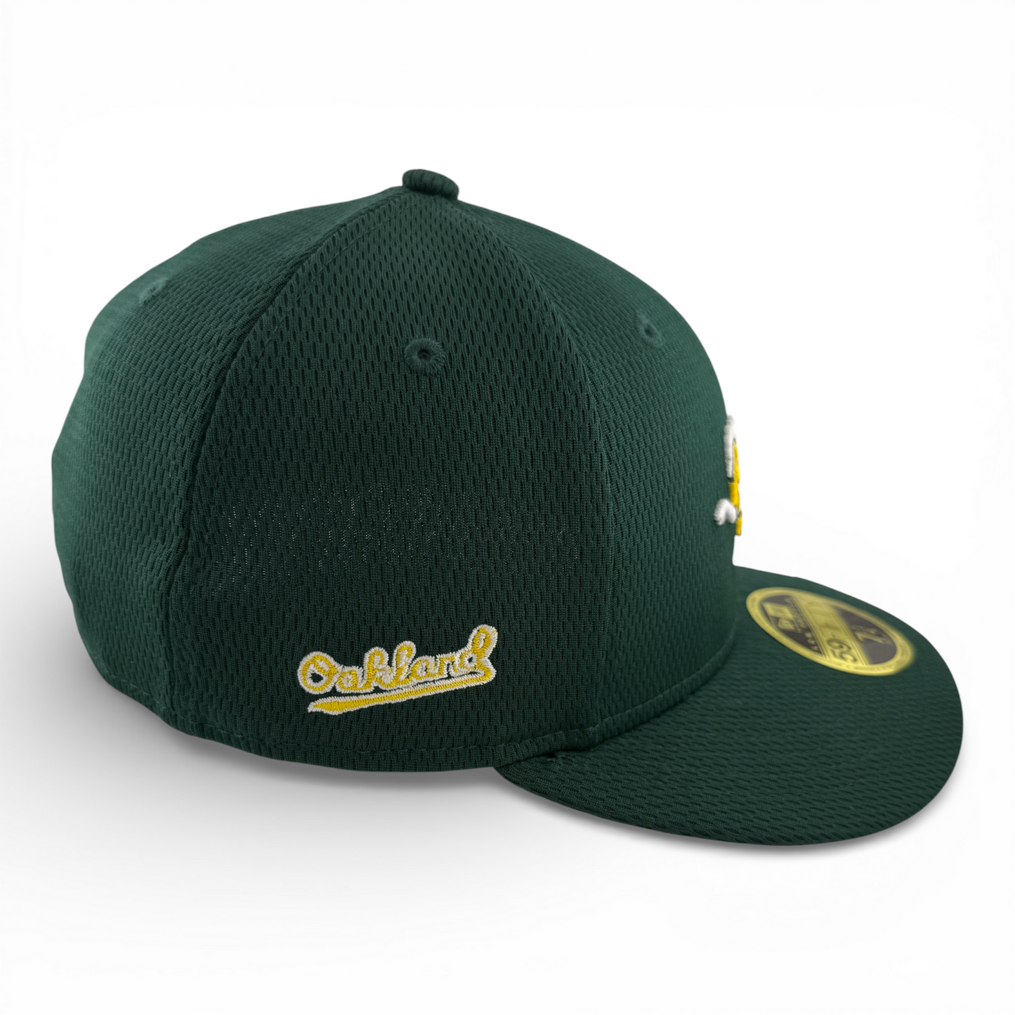 New Era Oakland Athletics A's MLB Neo Mesh 59Fifty Low Profile Fitted Hat Cap
