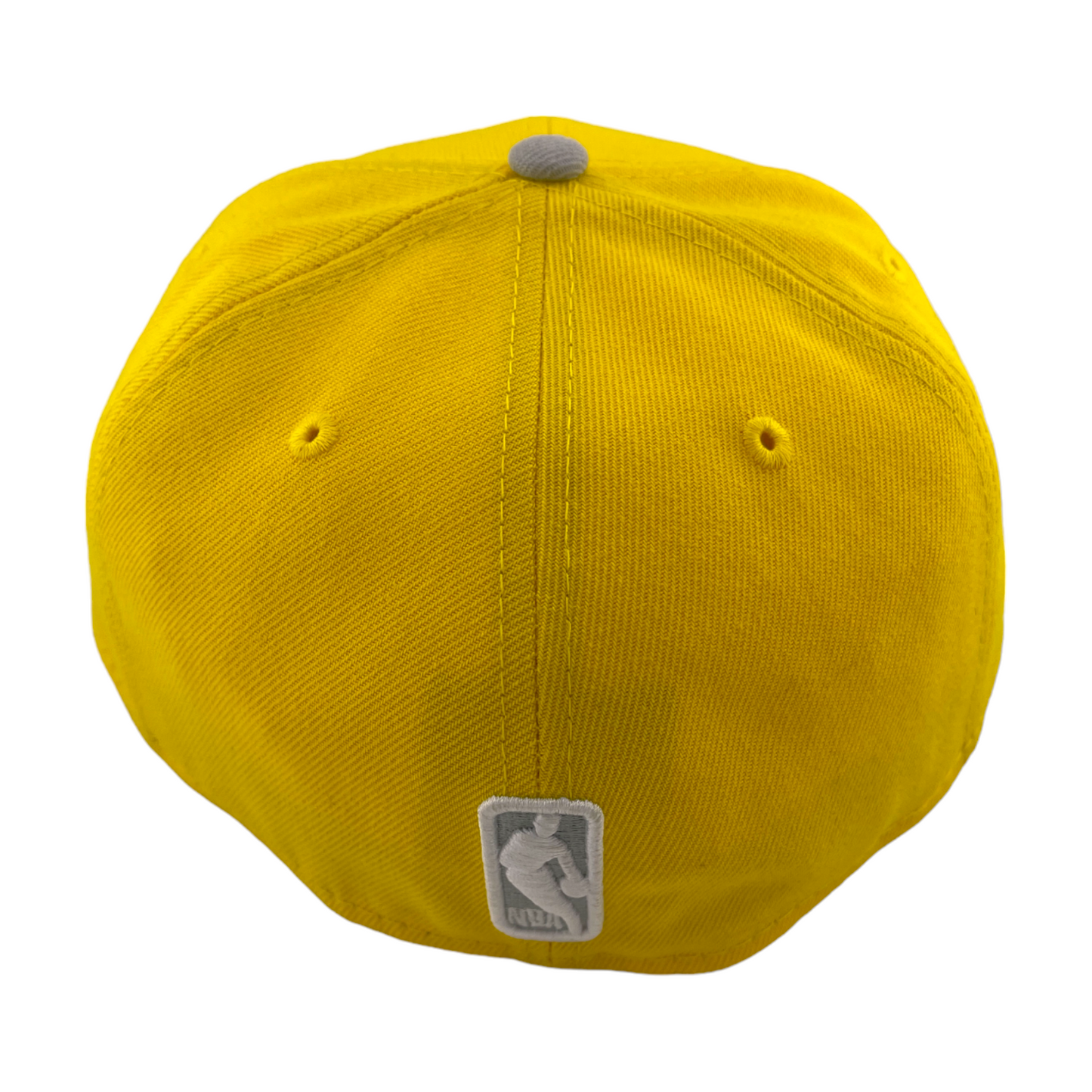 New Era Los Angeles Lakers 2 Tone Color Pack Yellow/Grey UV 59Fifty Fitted Hat Cap