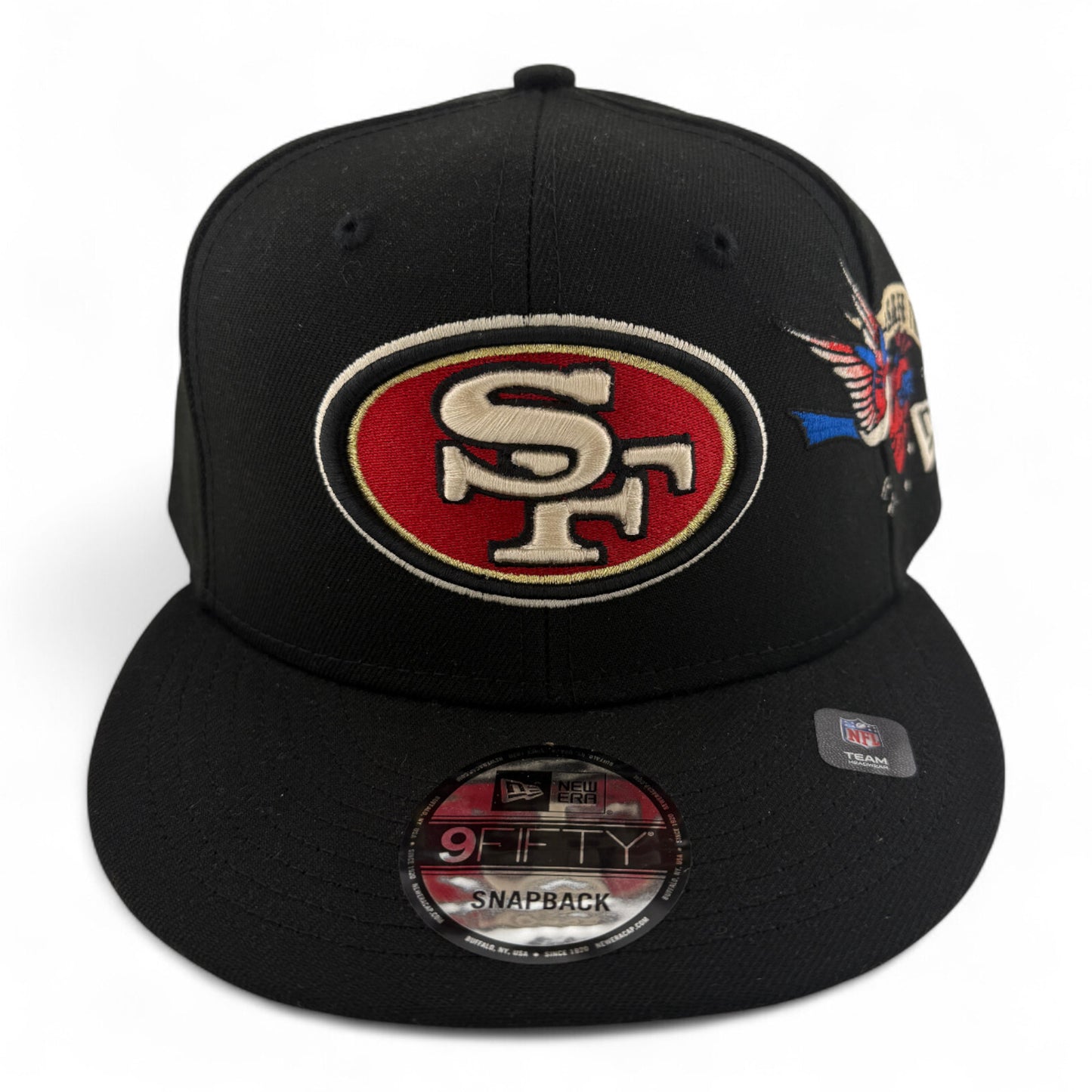 New Era San Francisco 49ers NFL City Art Heart 9Fifty Snapback Adjustable Hat