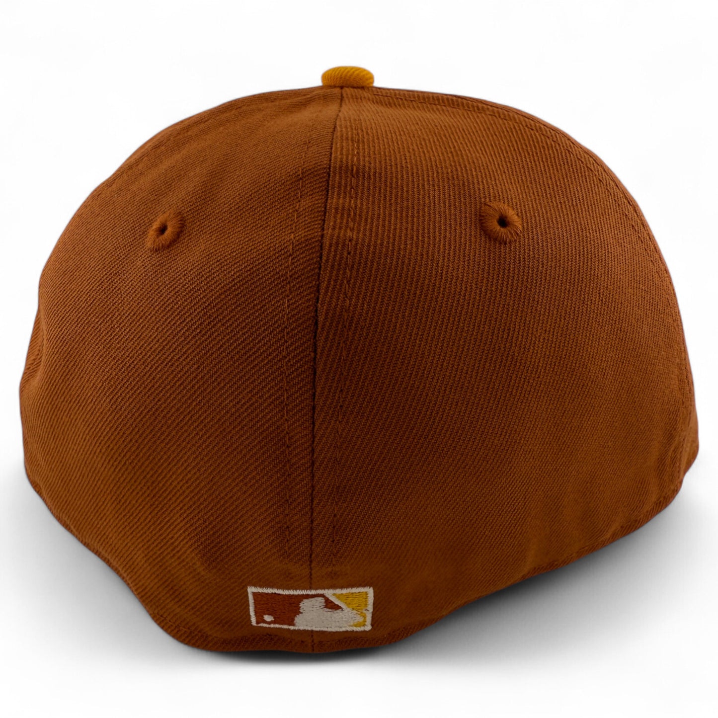 New Era Los Angeles Dodgers MLB Rust Gold Pack Tan 59FIFTY Fitted Hat Cap