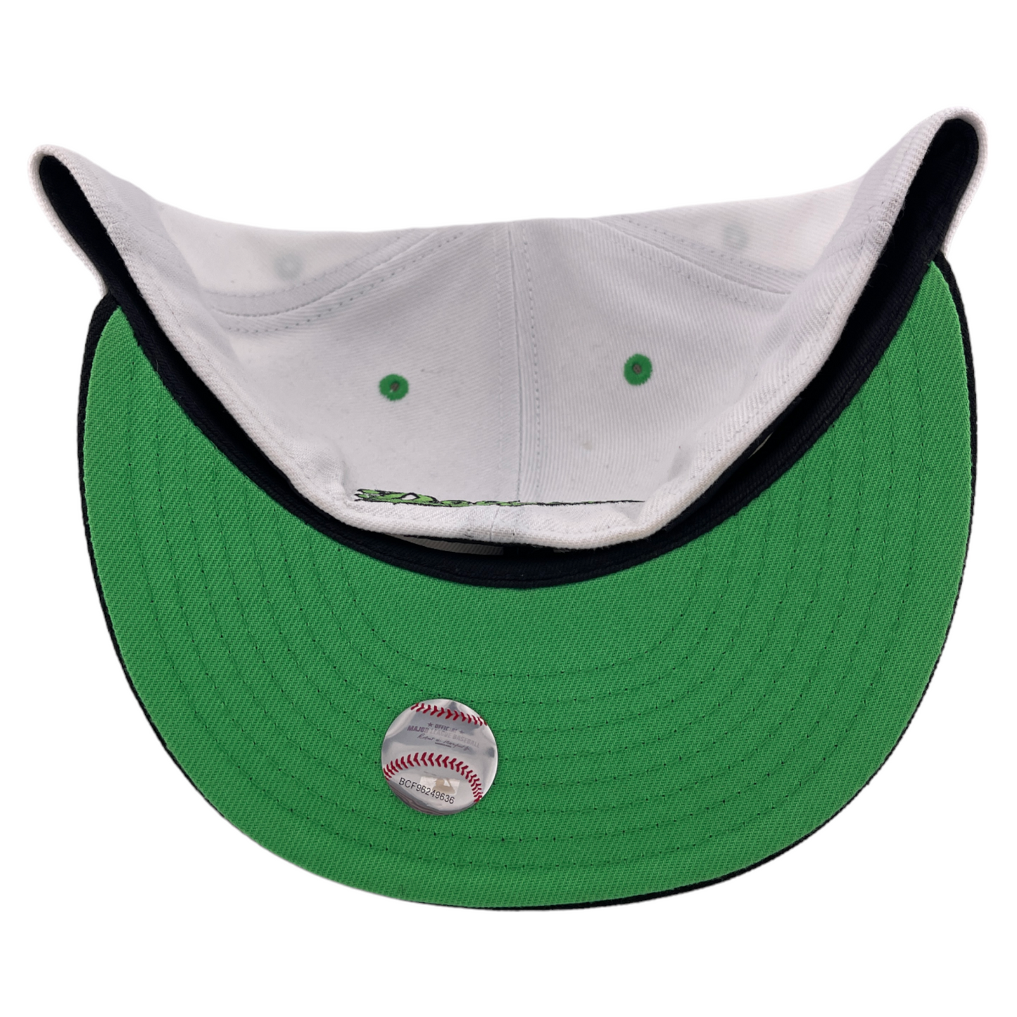 New Era Los Angeles Dodgers MLB Lime Green/White Pack 59Fifty Fitted Hat Cap