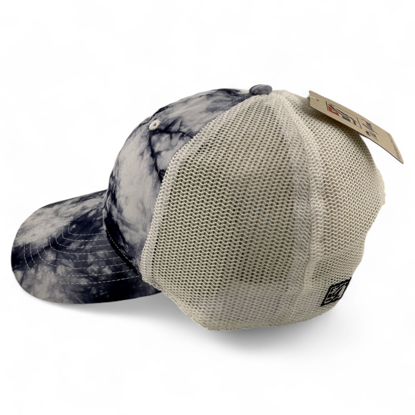 The Game GB470 Navy Tonal Tie Dye Trucker Mesh Back Snapback Adjustable Dad Hat