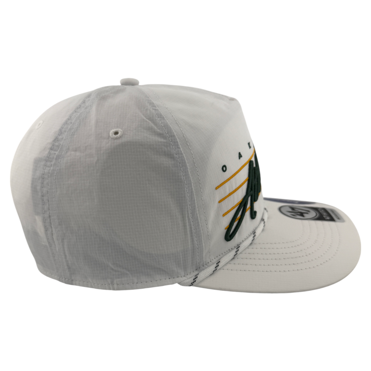 '47 Brand Oakland Athletics A's Downburst brrr Hitch A-Frame Snapback Adjustable