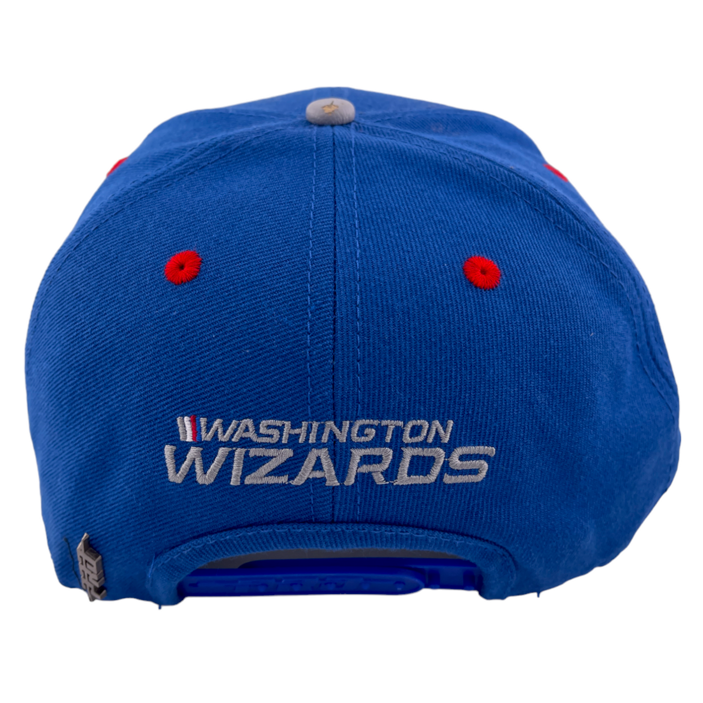 Pro Standard Washington Wizards Ball Logo Blue/Gray UV Snapback Adjustable Hat Cap