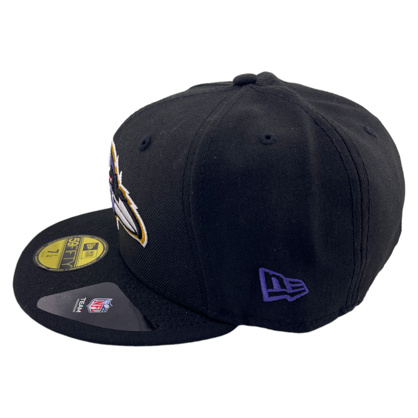 New Era Baltimore Ravens Classic Omaha Main Black/Grey UV 59Fifty Fitted Hat