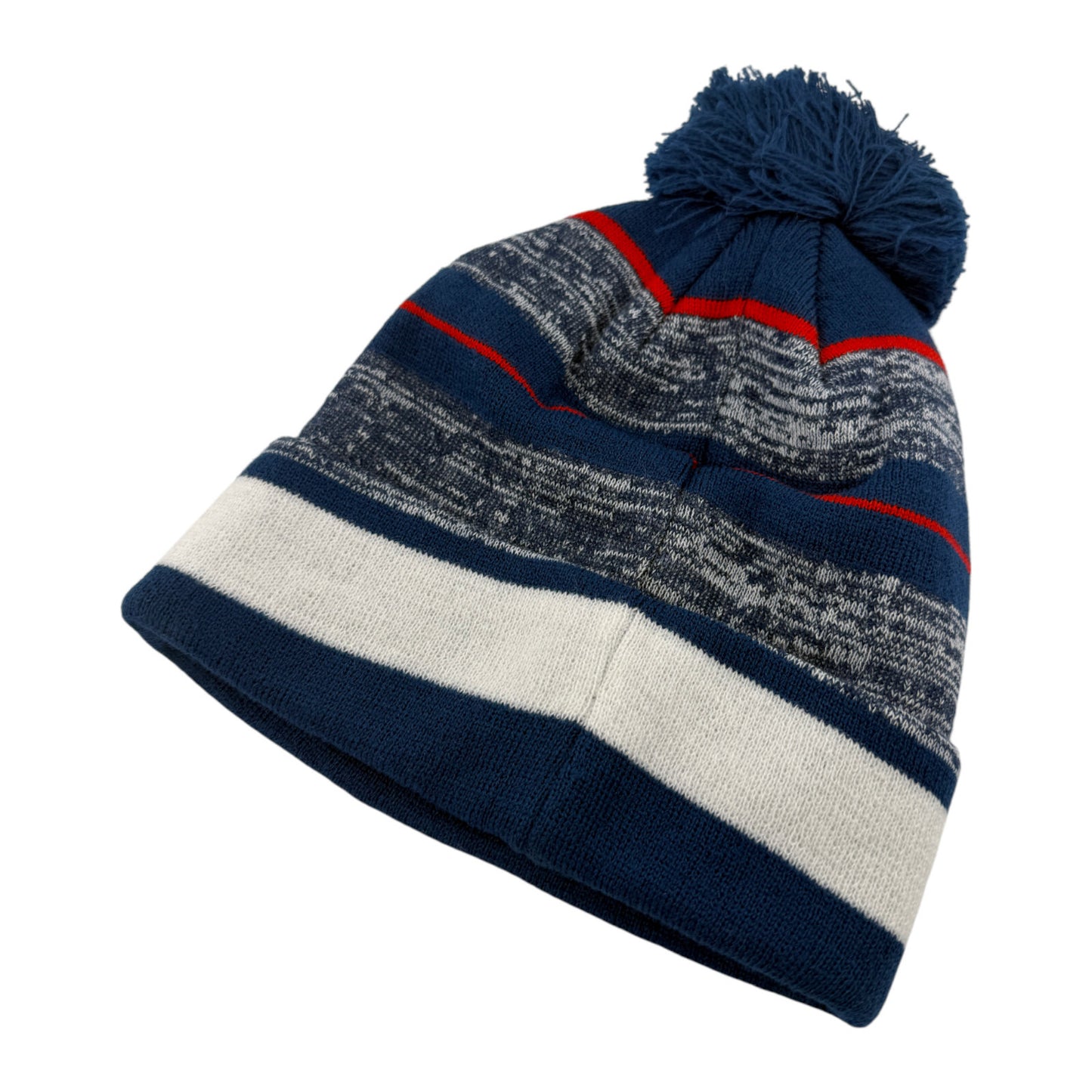 Paris Saint-Germain F.C. PSG.FR Ligue 1 Soccer Pom Pom Knit Cuffed Beanie Cap