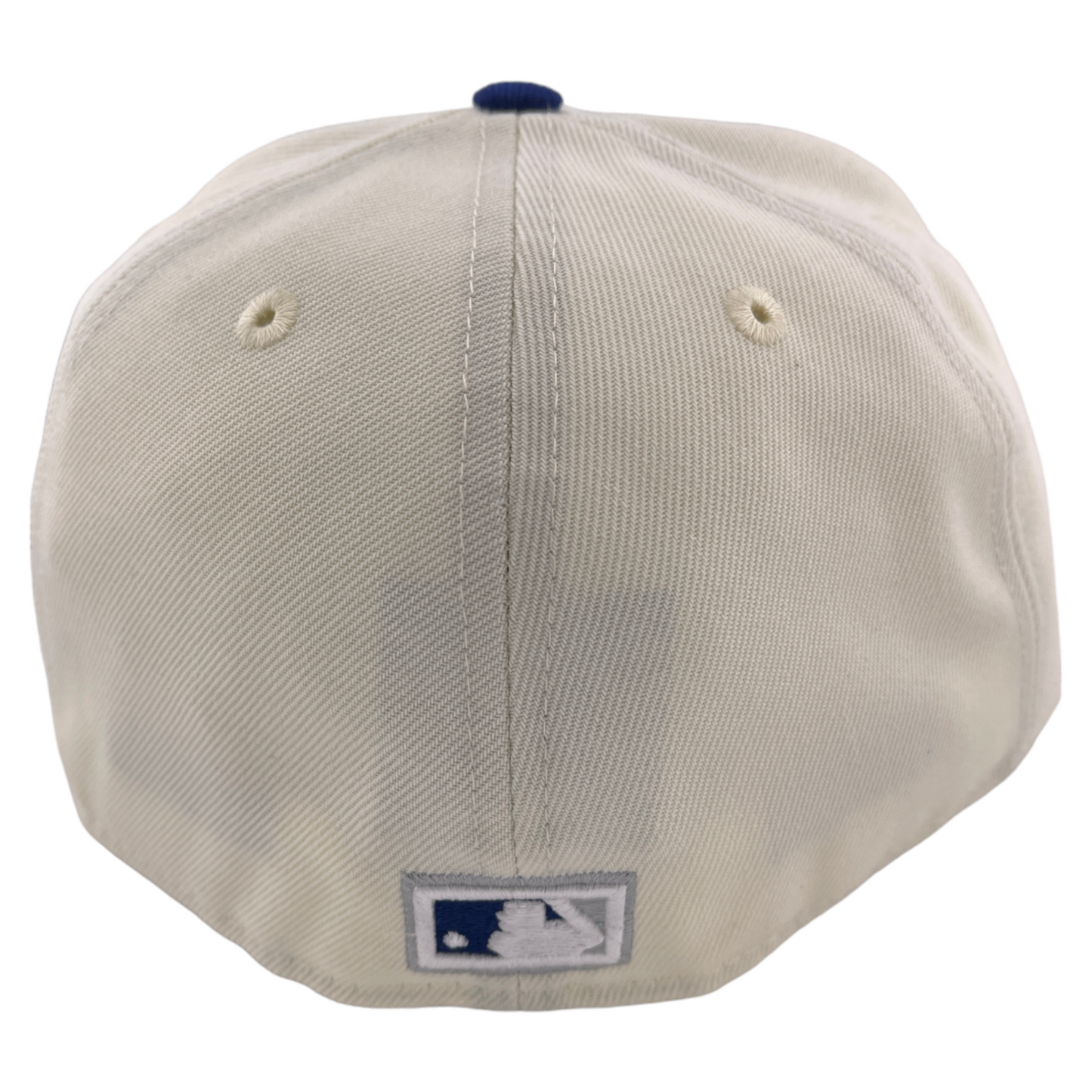 New Era Brooklyn Dodgers MLB Cream/Blue Chrome Pack 59Fifty Fitted Hat Cap