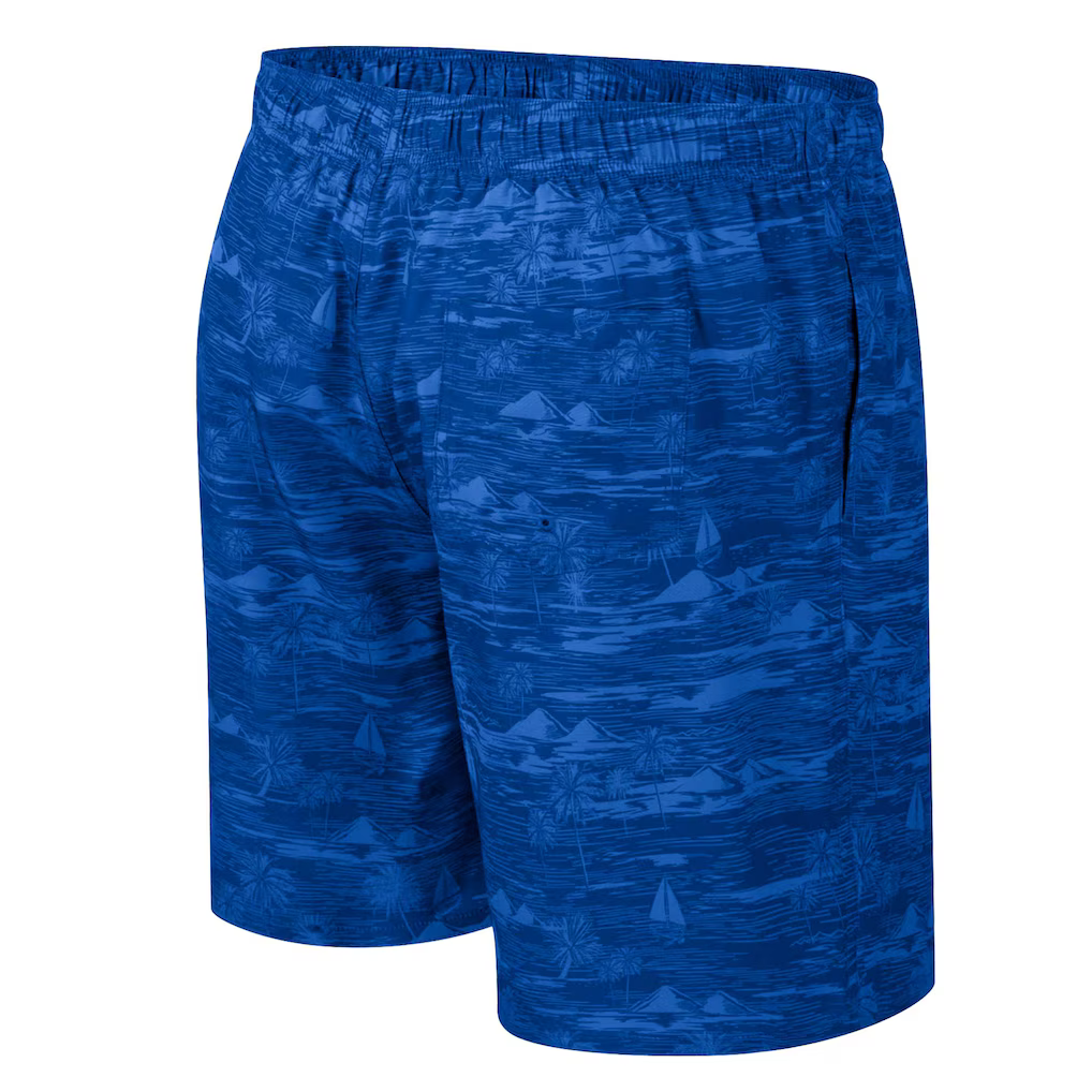 Colosseum University of Kansas Jayhawks Ozark Lined Swim Trunks Men's XXL