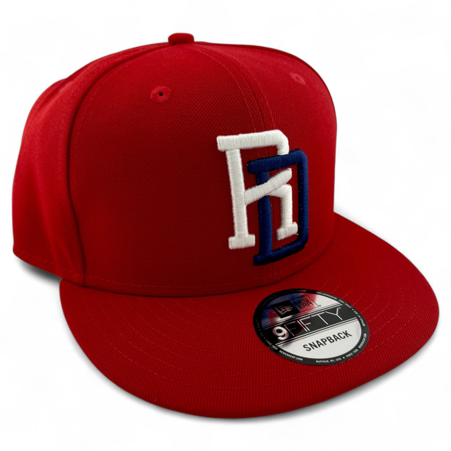 New Era Dominican Republic National Team Red 9FIFTY Snapback Adjustable Hat Cap