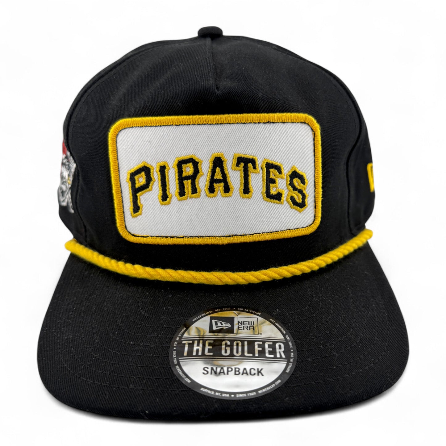 New Era Pittsburgh Pirates MLB The Golfer Patch A-Frame Snapback Adjustable Hat