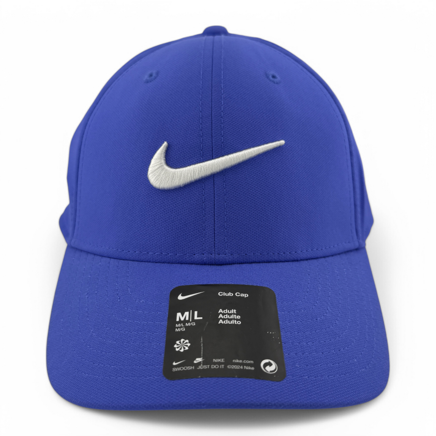 Nike Dri-FIT ADV Club Swoosh FB5625-581 Structured Adjustable Hat Cap Size M/L
