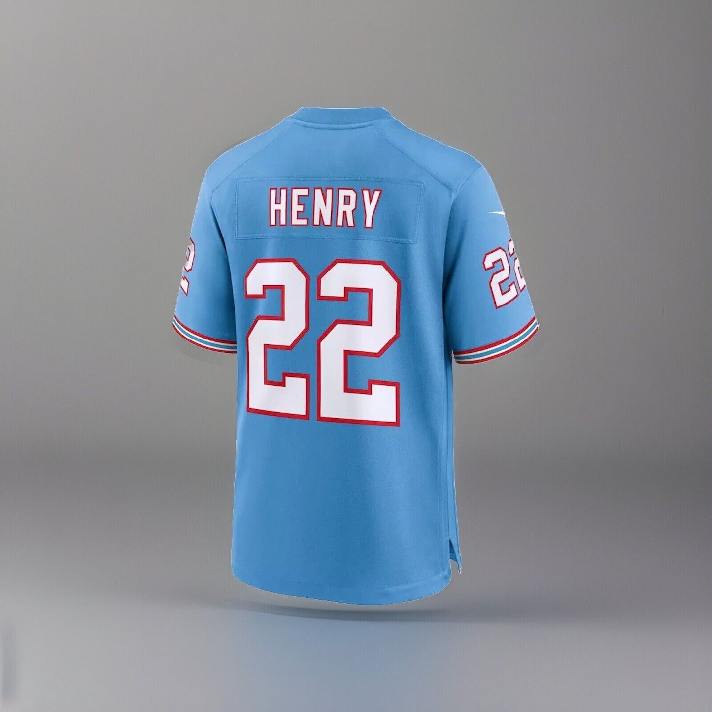 Nike Derrick Henry #22 Houston Oilers Tennessee Titans On Field Dri-FIT Jersey Men’s Sizes