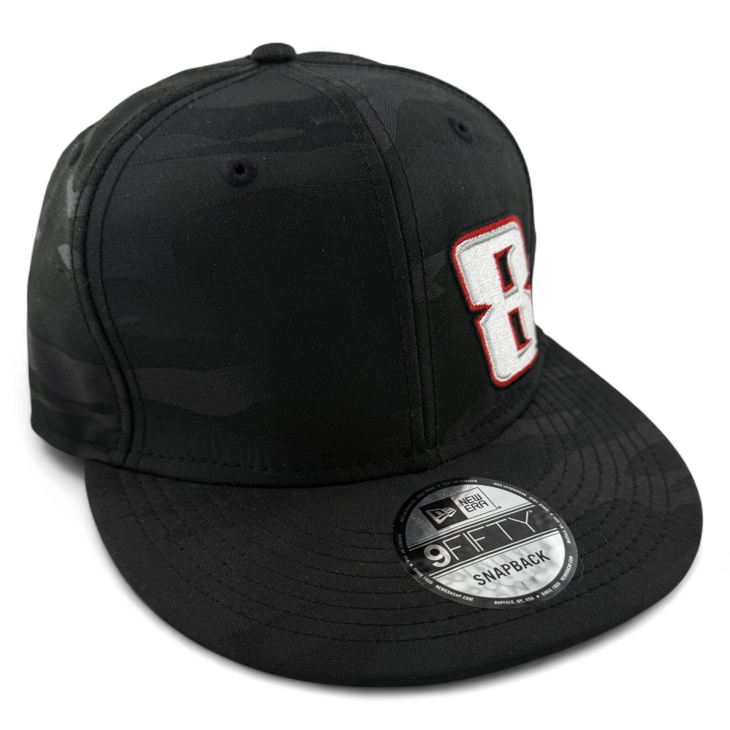 New Era Kyle Busch #8 Nascar Flawless Camo 9Fifty Snapback Adjustable Hat Cap
