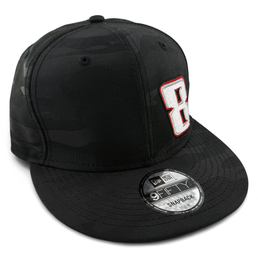 New Era Kyle Busch #8 Nascar Flawless Camo 9Fifty Snapback Adjustable Hat Cap