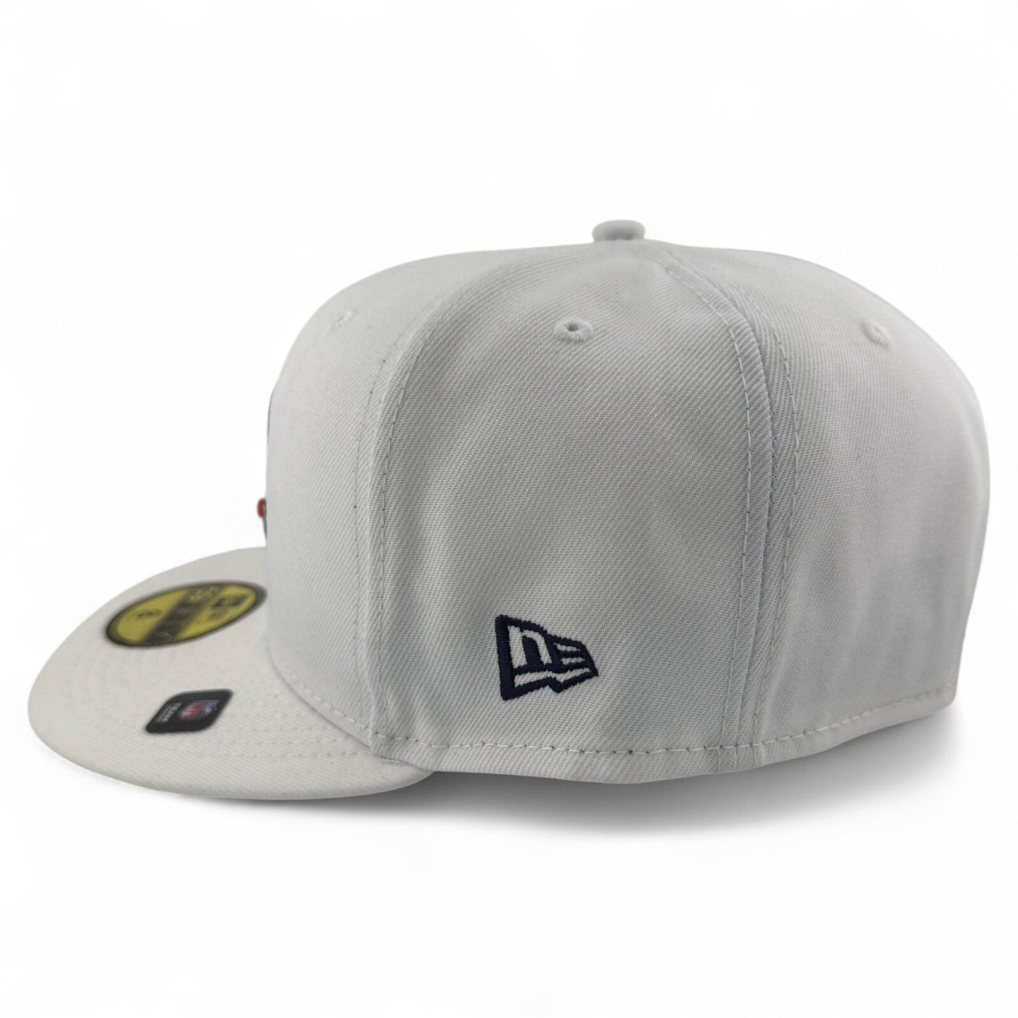 New Era Chicago Bears NFL Team Basic Classic White 59Fifty Fitted Hat Cap