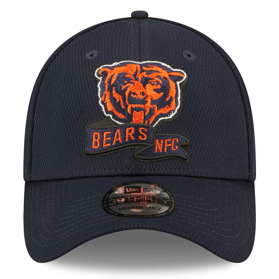 New Era Chicago Bears NFL 2022 Sideline Coaches Neo 39Thirty Stretch Fit Hat Cap