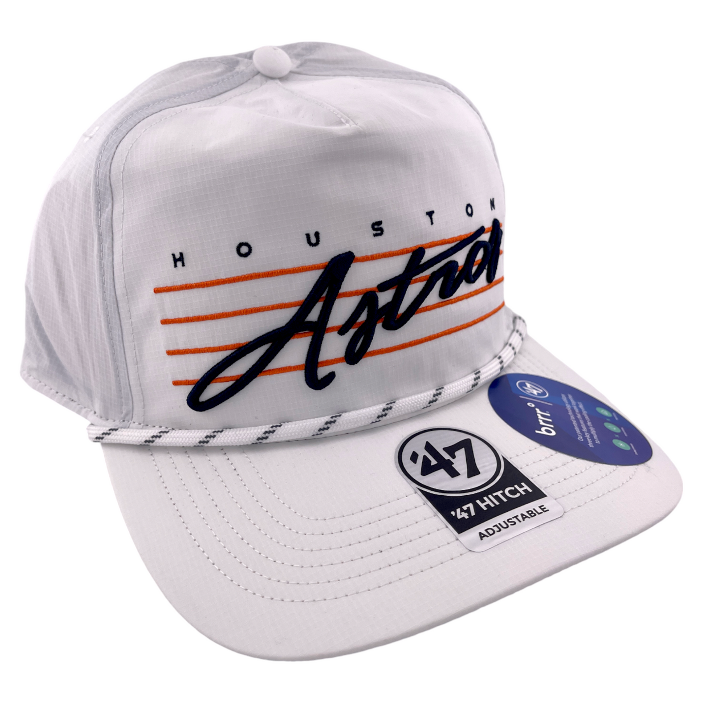 '47 Brand Houston Astros MLB Downburst brrr Hitch A-Frame Snapback Adjustable