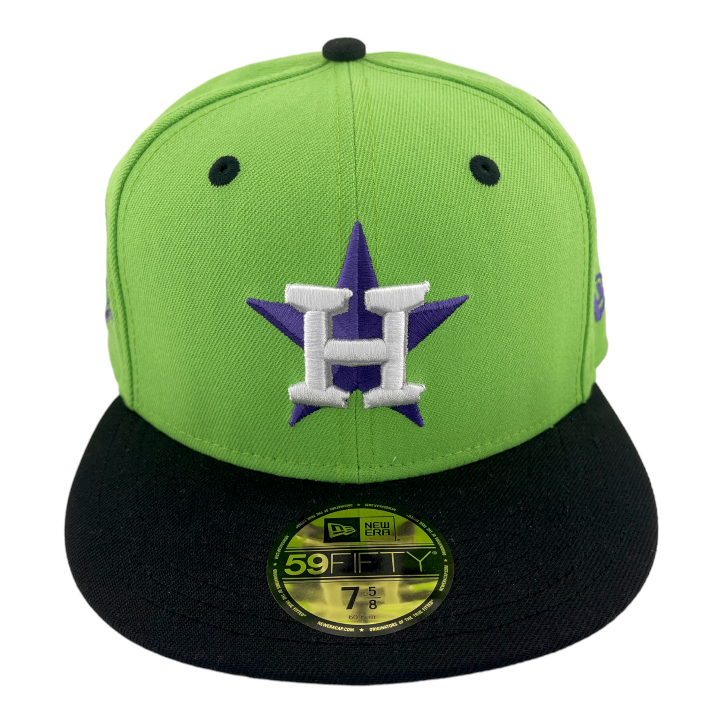 New Era Houston Astros 45th Anniversary DC vs Marvel Green/Purple UV 59FIFTY Hat Cap