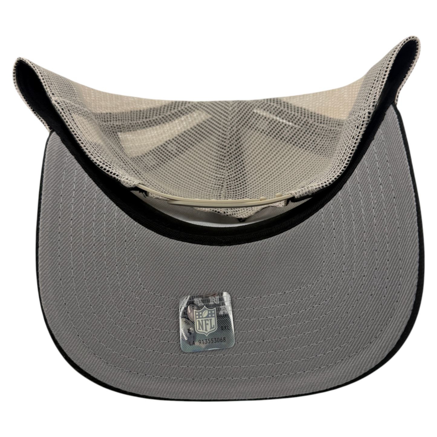 New Era Arizona Cardinals Tan Khaki Mesh 9Forty A-Frame Snapback Adjustable Hat