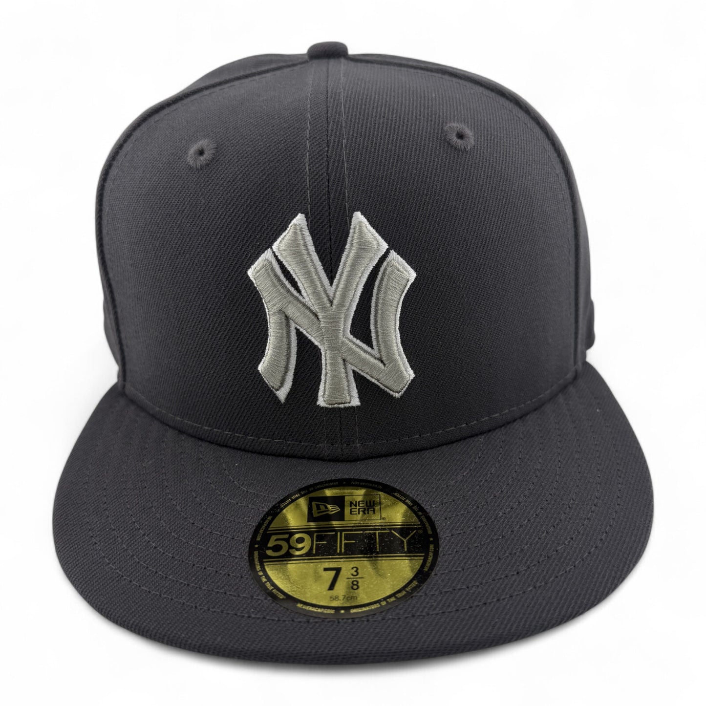 New Era New York Yankees MLB 1999 World Series Graphite 59FIFTY Fitted Hat Cap