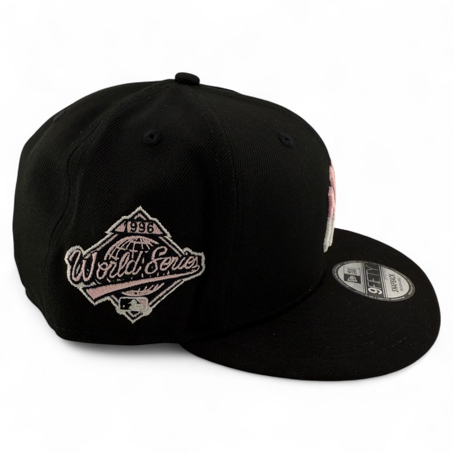New Era New York Yankees MLB Pink Drip Paint 9FIFTY Snapback Adjustable Hat Cap