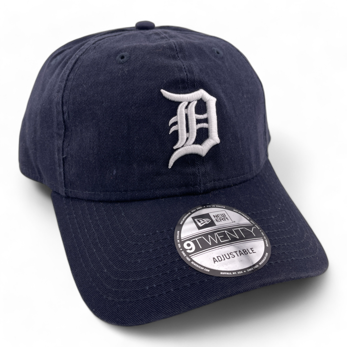 New Era Detroit Tigers MLB Team Classic Navy 9Twenty Adjustable Dad Hat Cap