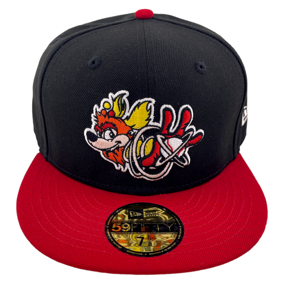 New Era Albuquerque Isotopes Marvel Pack MiLB Black/Red UV 59FIFTY Fitted Hat