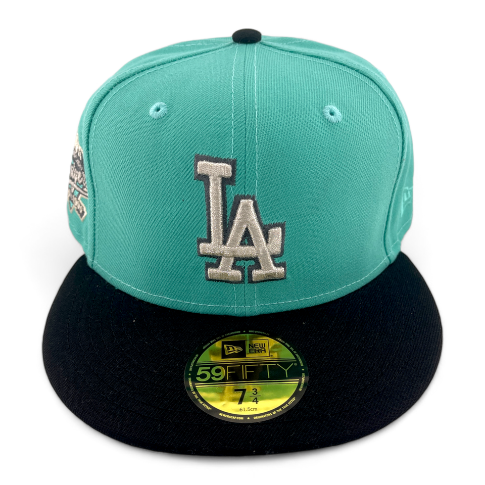 New Era Los Angeles Dodger 100th Anniversary Mint Condition 59Fifty Fitted Hat Cap