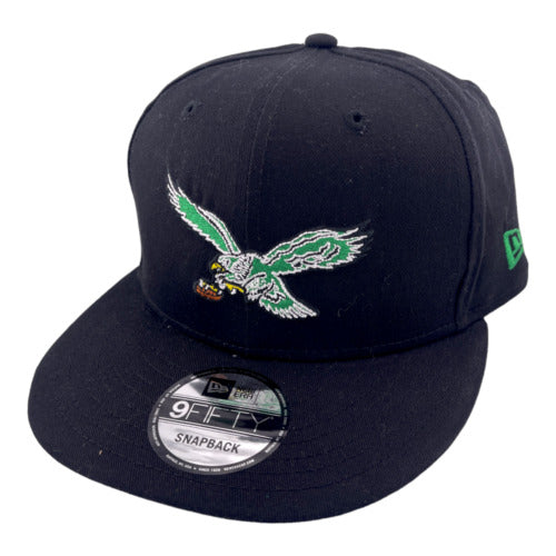 New Era Philadelphia Eagles NFL Throwback Retro Logo 9FIFTY Snapback Hat Cap