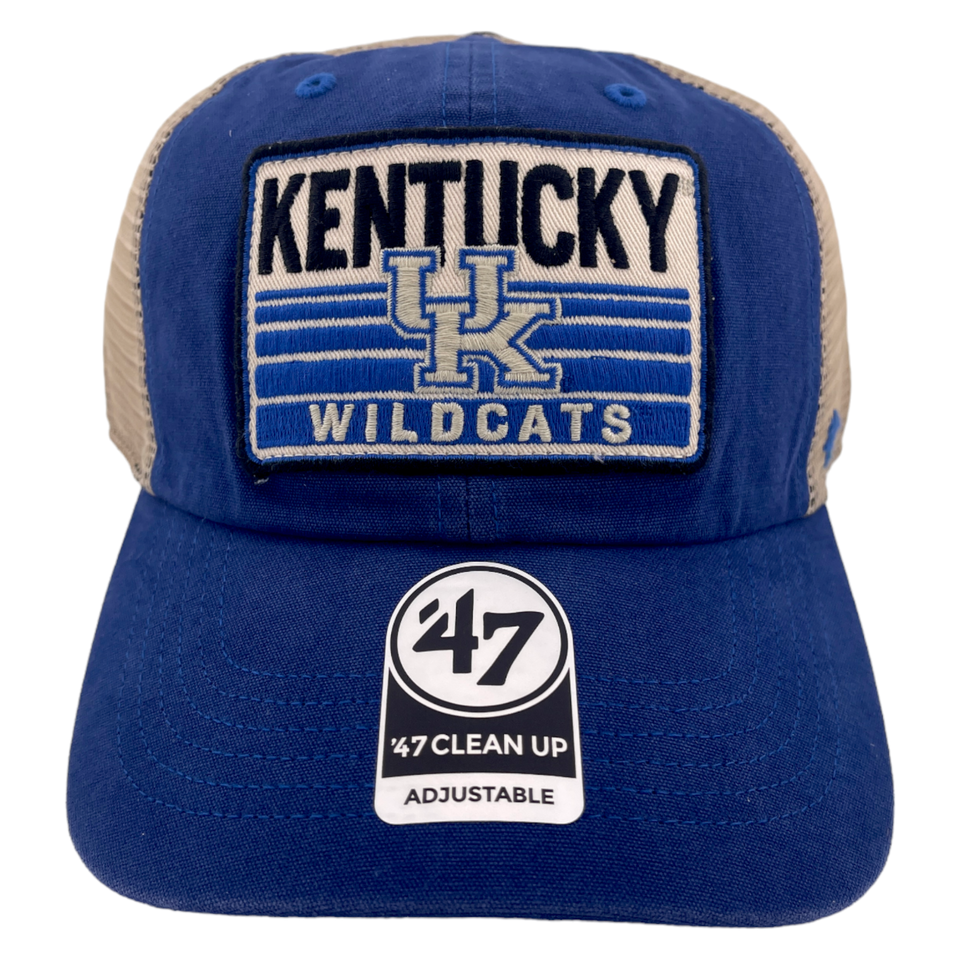 '47 Brand Clean Up University of Kentucky Wildcats NCAA Trawler Mesh Adjustable Hat Cap