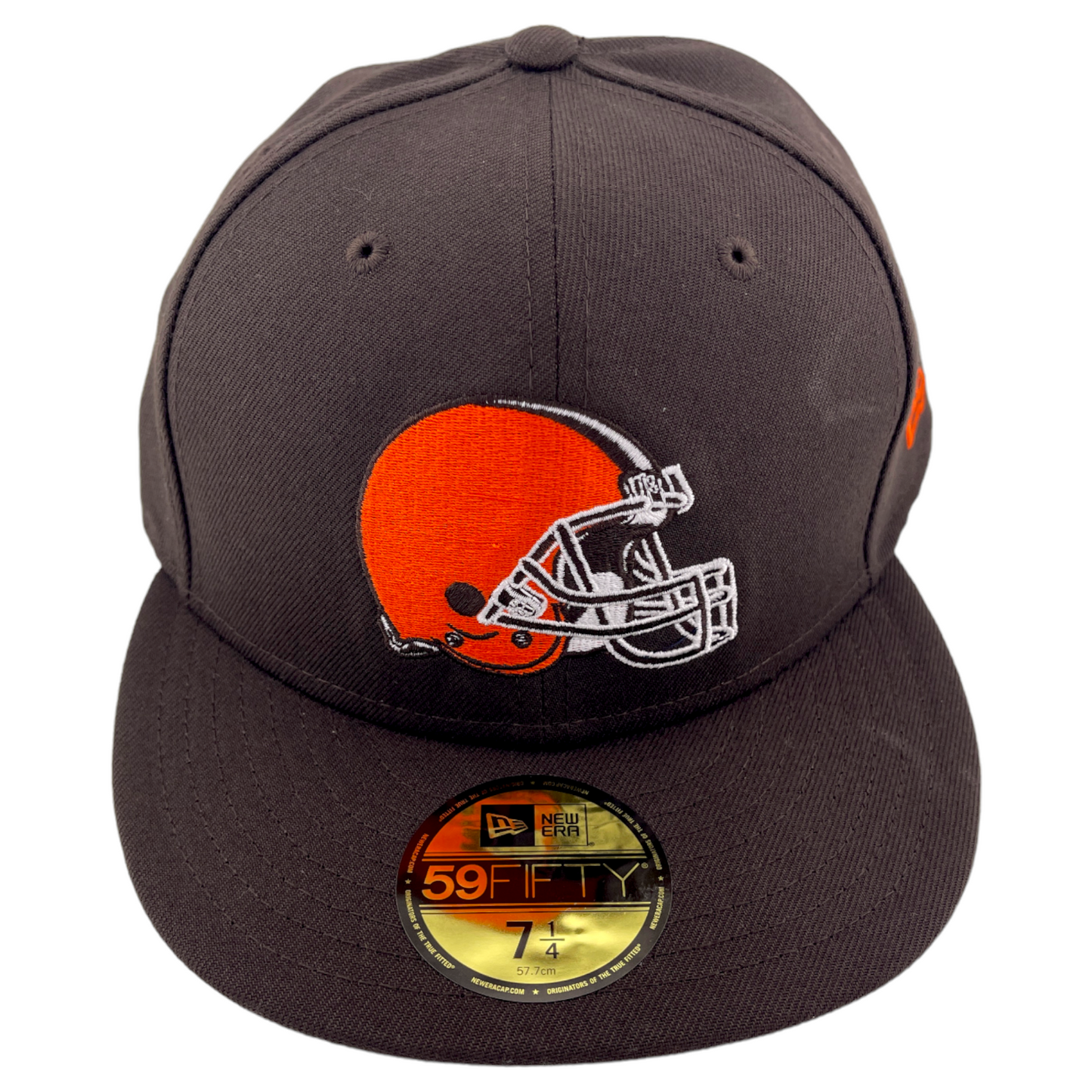 New Era Cleveland Browns Basic Omaha Brown/Grey UV 59Fifty Fitted Hat Cap