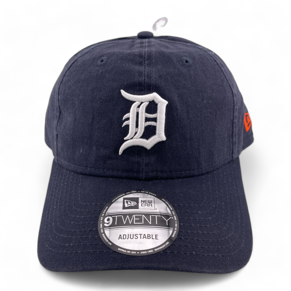 New Era Detroit Tigers MLB Team Classic Navy 9Twenty Adjustable Dad Hat Cap