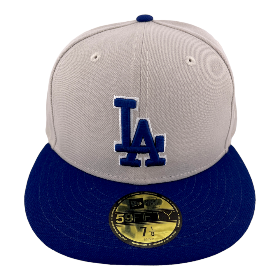 New Era Los Angeles Dodgers 7x World Series Champions Double Patched 59FIFTY Hat Cap