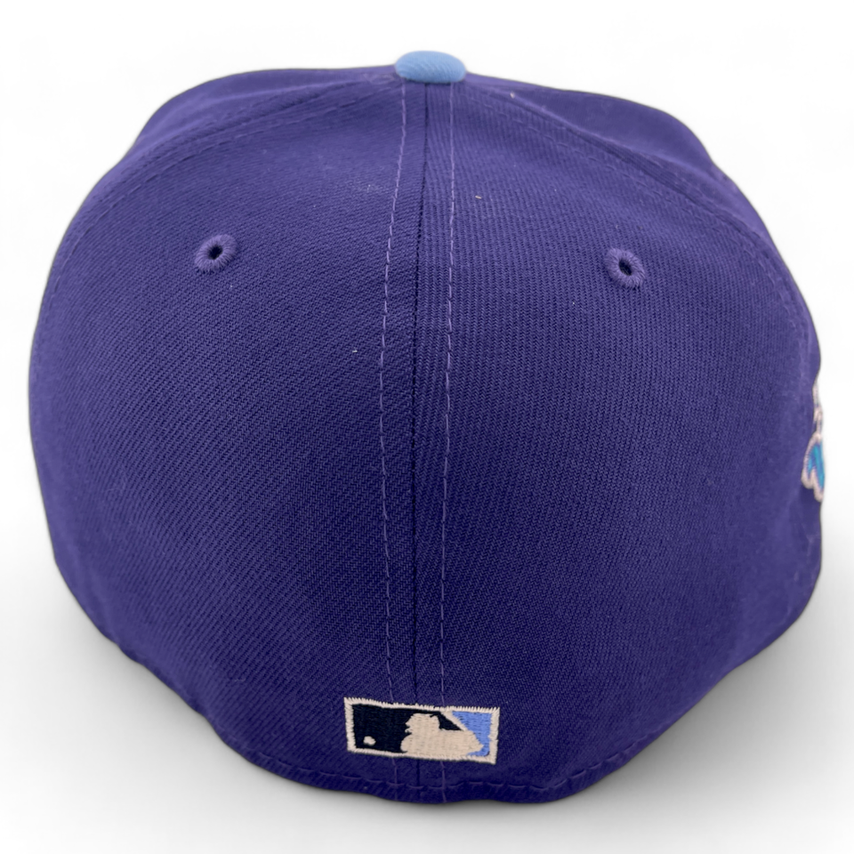 New Era Los Angeles Dodgers MLB 1988 World Series Purple Sky 59Fifty Fitted Hat Cap