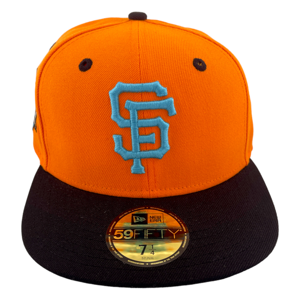 New Era San Francisco Giants 60th Anniversary Orange/Black 59FIFTY Fitted Hat Cap