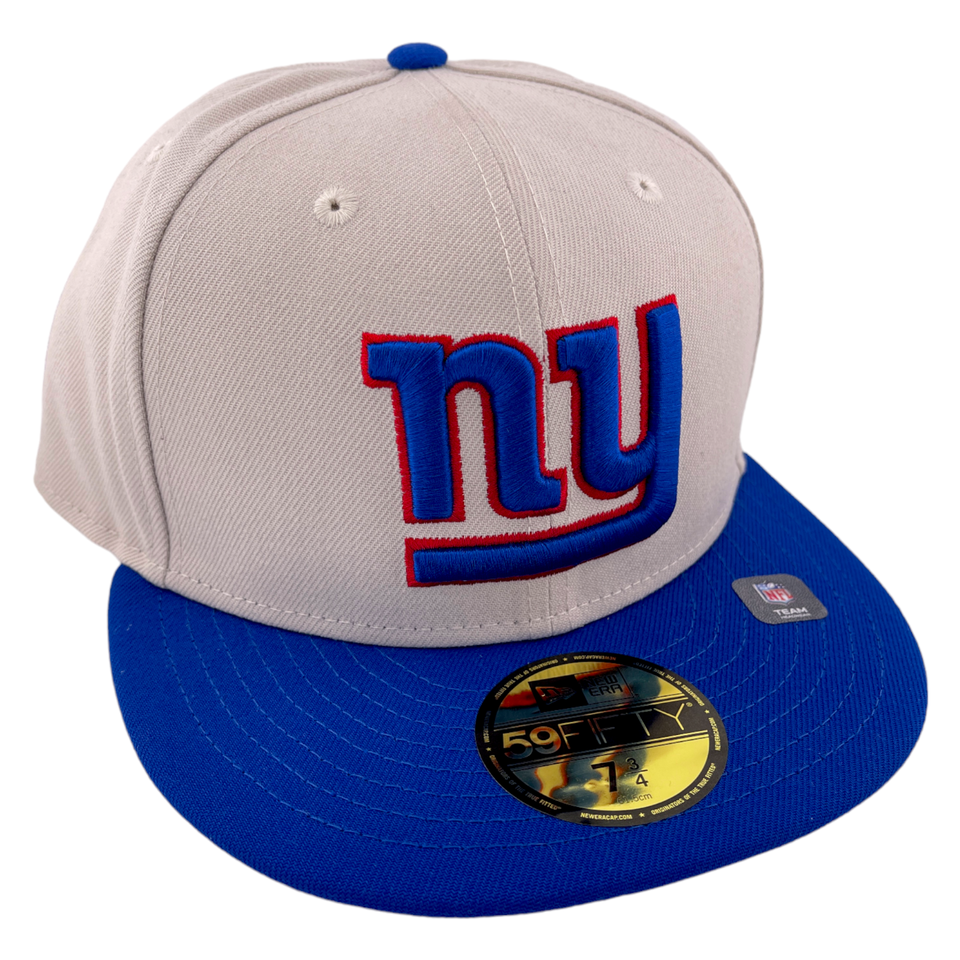 New Era New York Giants NLF Letterman Super Bowl Rear Patches 59Fifty Fitted Hat Cap