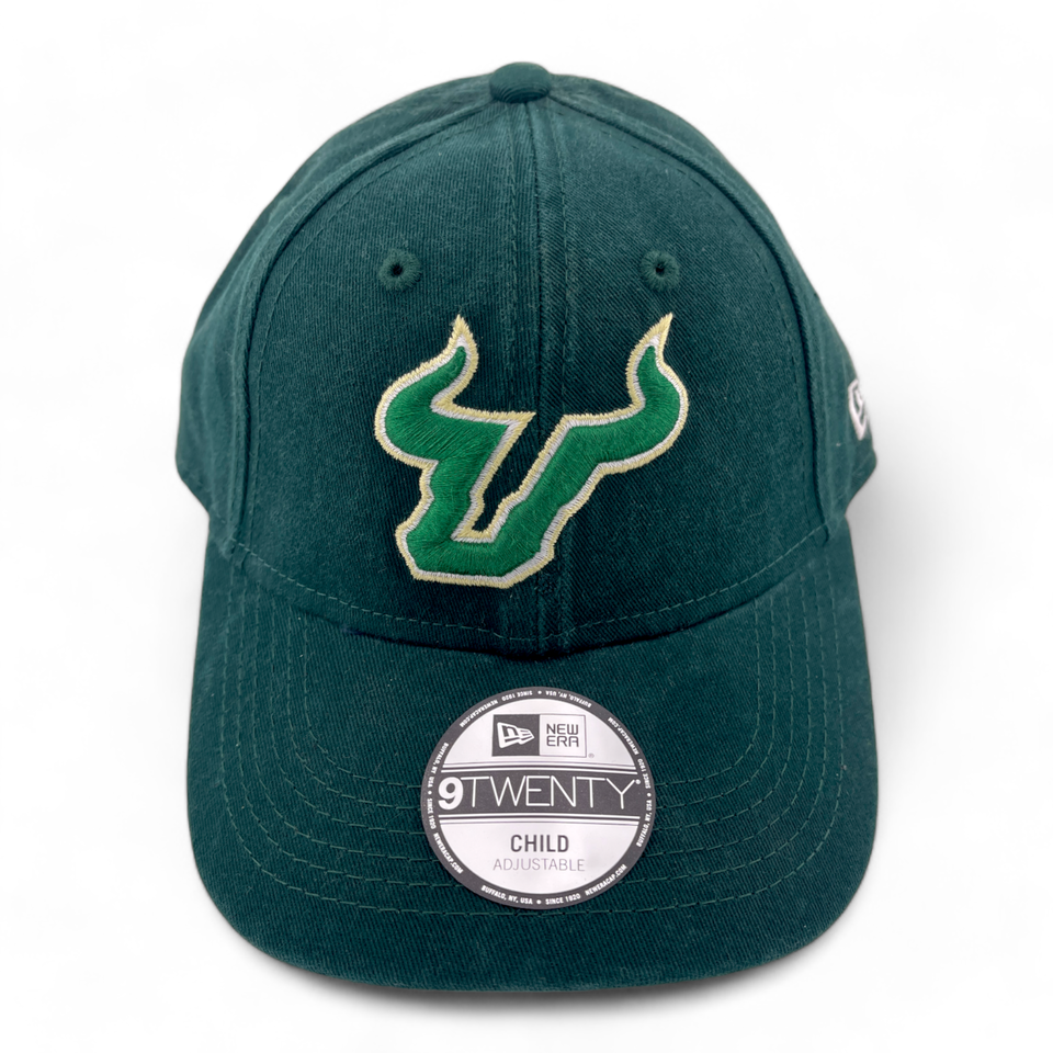 New Era University of South Florida Bulls USF 9Twenty Kids Child Adjustable Hat Cap