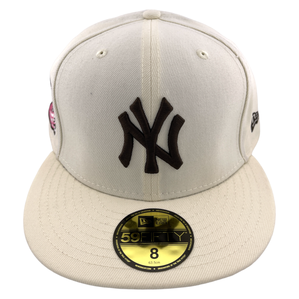 New Era New York Yankees 2000 Subway Series White/Brown UV 59FIFTY Fitted Hat Cap