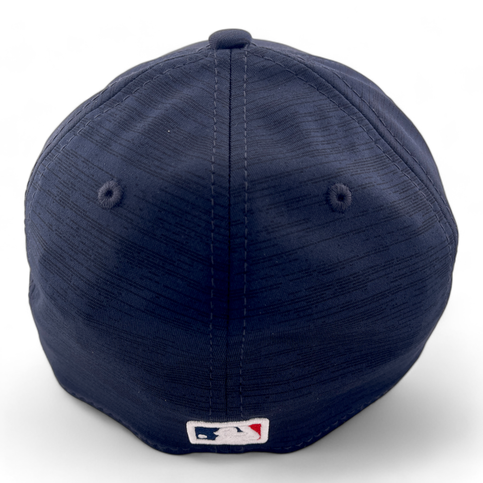 New Era Boston Red Sox MLB 2023 Clubhouse Navy Blue 39Thirty Stretch Fit Hat Cap