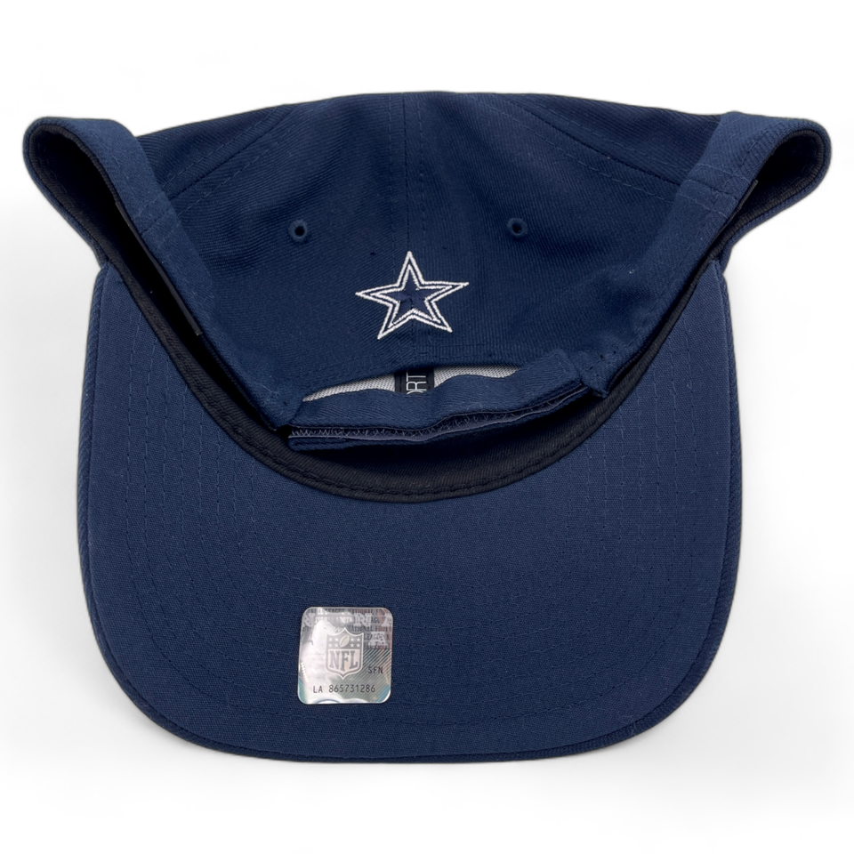 New Era Dallas Cowboys NFL The League Navy Blue Logo 9Forty Adjustable Hat Cap