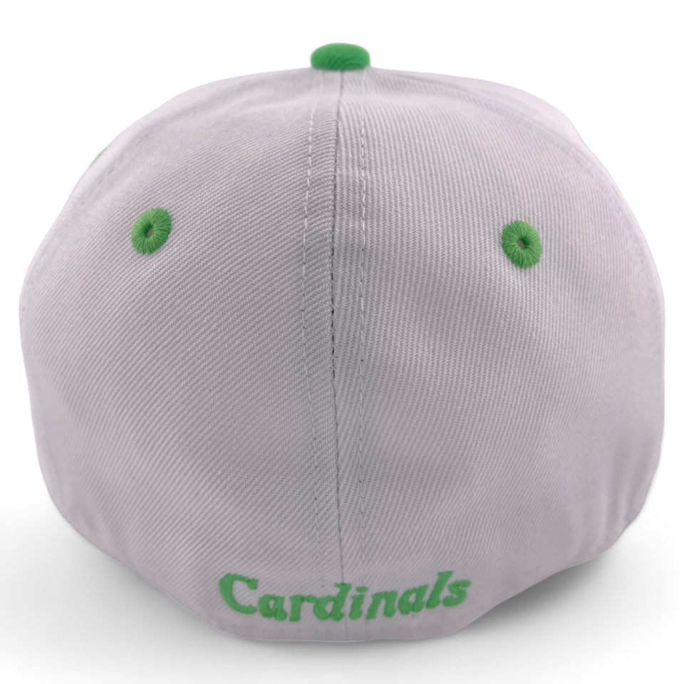 New Era St. Louis Cardinals MLB Bad Bird Logo White/Green 59Fifty Fitted Hat Cap